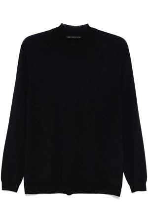 Navy blue merino wool sweater LOW BRAND | L1MFW24256687E044